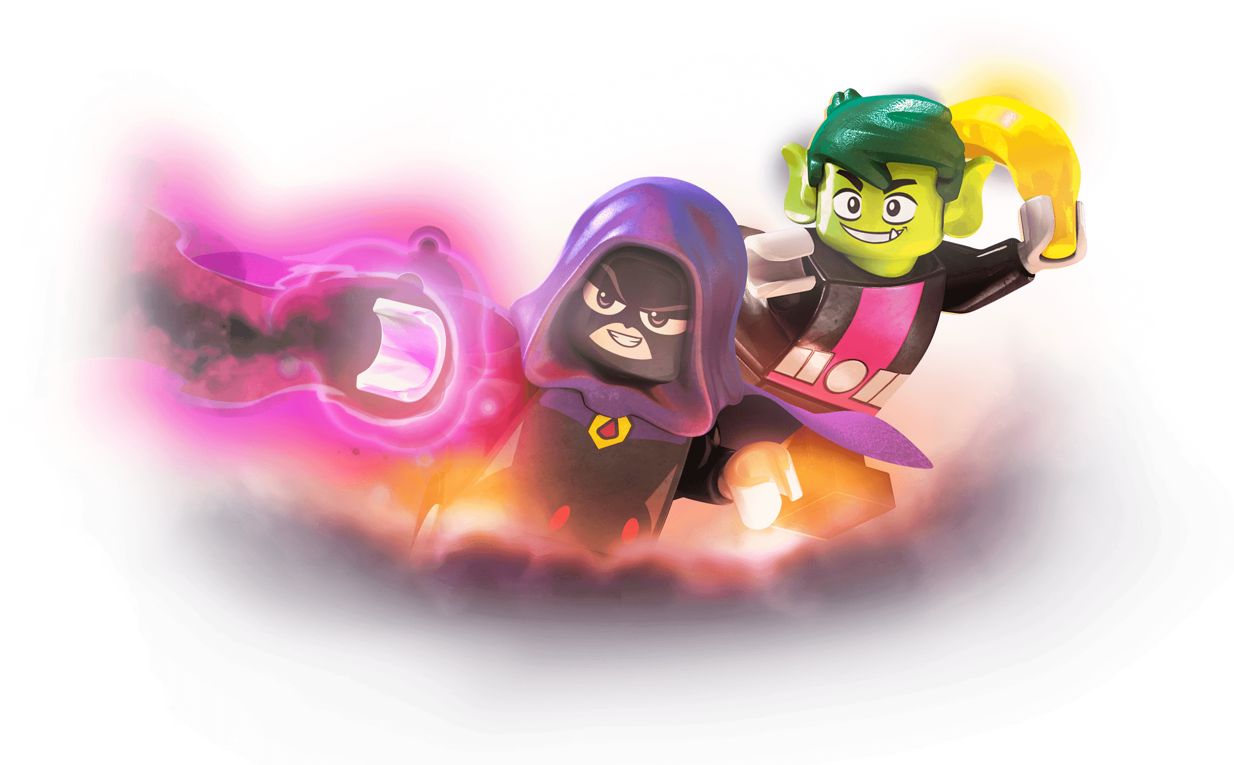 Teen Titans Go ™ - Lego Dimensions Transparent (2560x1858), Png Download