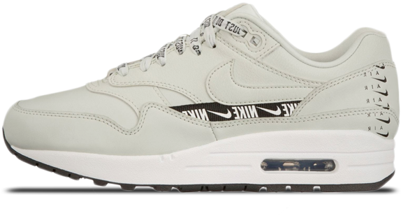 Nike Air Max 1 Just Do It 'light Silver' - Air Max 1 Just Do It Pack White (660x660), Png Download
