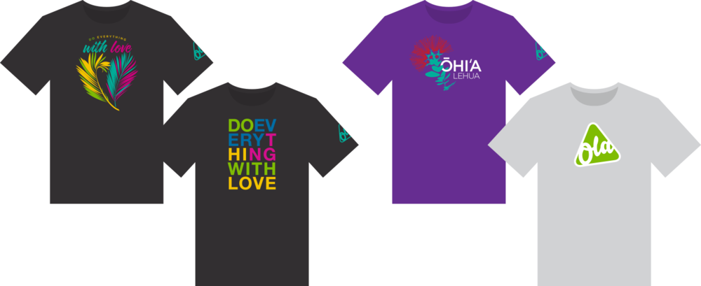 Hawaiian Ola Shirts - Active Shirt (1000x409), Png Download
