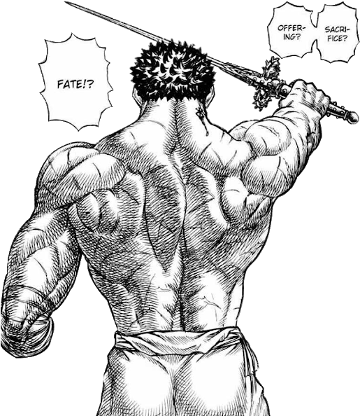 Photo - Berserk Superhero (530x767), Png Download