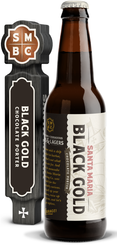 Black Gold - Stockade Brew Co Hopzilla X 4 (401x854), Png Download