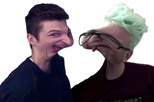 Free Troye Sivan And Tyler Oakley And Zoella - Tyler Oakley (500x333), Png Download