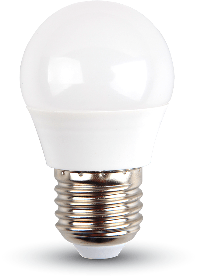 Energizer 6w 40w Led Golf Ball Es/e27 Non Dim Warm - Unbranded , 4247 , Lamp Led Golf Ball 6w G45 2700k (1000x1000), Png Download