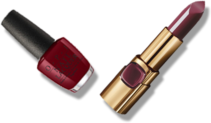 How To Apply Red Lipstick Shades Glamourously - L'oreal Color Riche Moisture Matte Lipstick R518 Flaming (490x252), Png Download