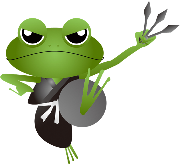 Ninja Clipart Frog - Ninja Frog Clipart (700x631), Png Download
