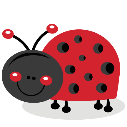 Cute Ladybug Svg Cutting Files For Cricut Silhouette - Cute Ladybug Clipart (432x432), Png Download