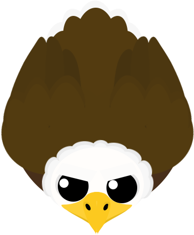Eagle - New Eagle Mope Io (500x500), Png Download