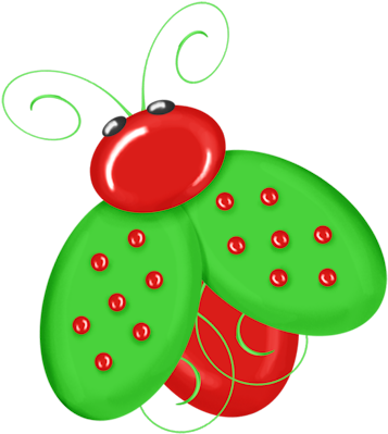 Lady Bug Tattoodragonfly Insectcute - Clip Art (445x445), Png Download
