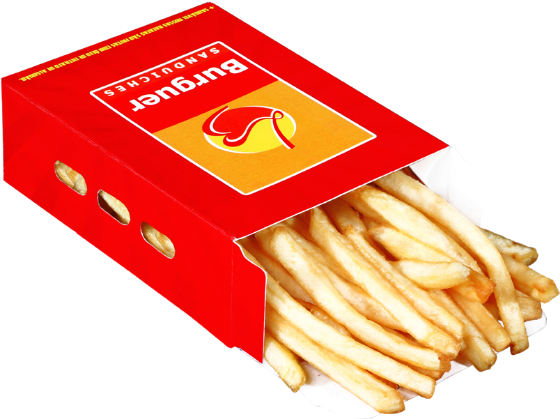 Embalagens Para Batata Frita Delivery (400x400), Png Download