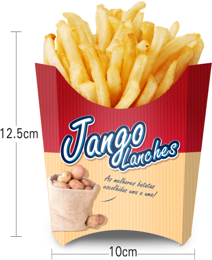 8# Batata Frita Couchê 300g 17,5x30 - French Fries - White Case - Ipad Mini (550x600), Png Download