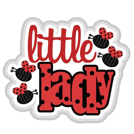 Little Lady Svg Scrapbook Title Ladybug Svg Cut File - Scrapbooking (432x432), Png Download