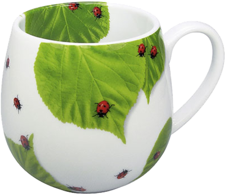 Ladybug Tea Mug, How Cute - Konitz Ladybug Snuggle Mugs (set Of 4) (konitz Snuggle (440x440), Png Download