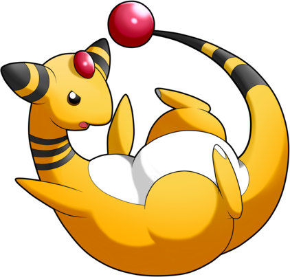 Loading Seems To Be Taking A While - Ampharos Transparent Png (422x403), Png Download