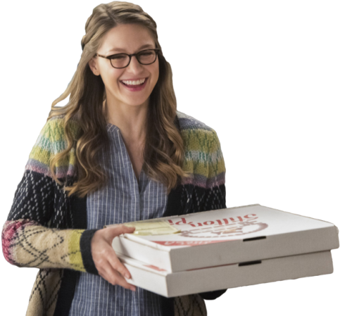 Kara Danvers Transparent (500x460), Png Download