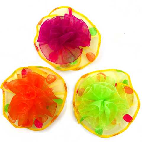 Iridescent Dots Tedi Bows - Artificial Flower (480x480), Png Download