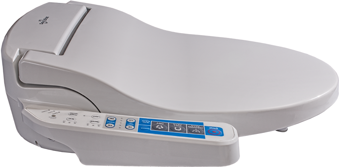 Galaxy 4000 Bidet Elongated Electronic Toilet Seat, - Galaxy Gb-4000-ew Bidet Seat Elongated (761x400), Png Download