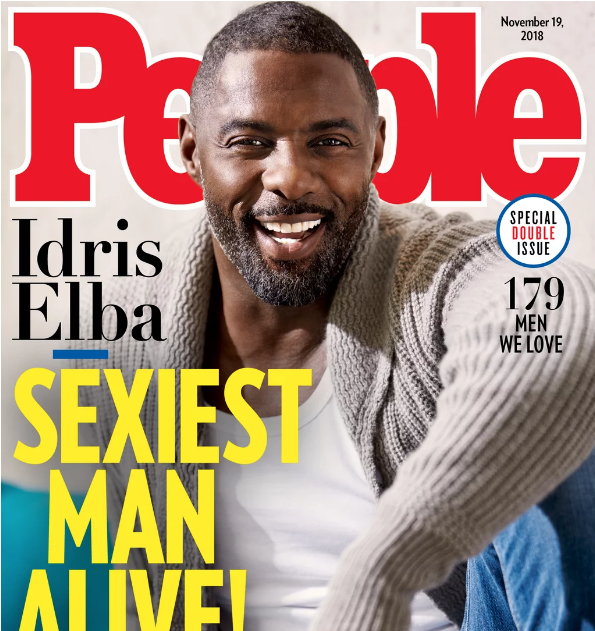 Idris Elba, Sacré "homme Le Plus Sexy" - People Magazine (1200x630), Png Download