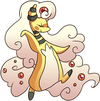 Mega Ampharos - Mega Ampharos L Oreal (380x380), Png Download