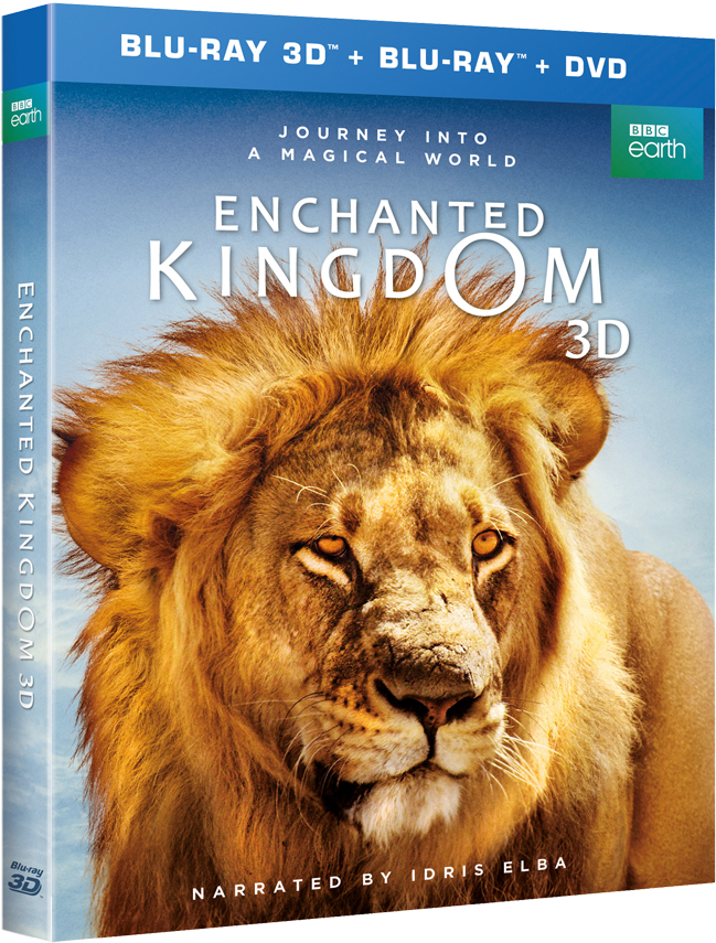 Ek Bd Sleeve 3d - Enchanted Kingdom 3d - (region A Import Blu-ray Disc) (663x900), Png Download