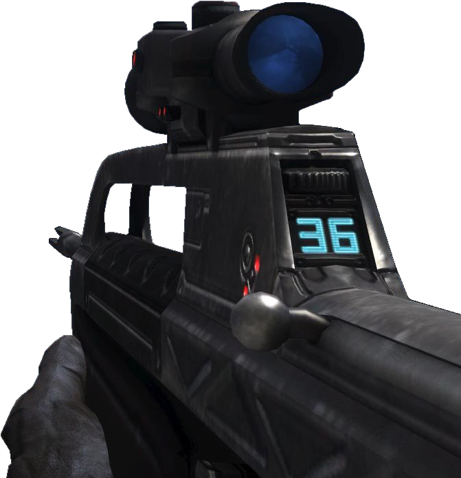 This Is What The Halo 3 Viewmodel Looks Like, Much - Halo First Person Gun (690x716), Png Download