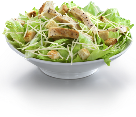 Chicken Caesar Salad - Caesar Salad (444x507), Png Download