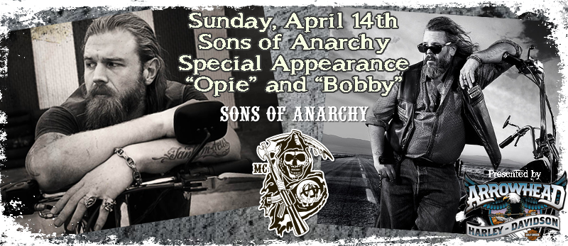 Sons Of Anarchy - Custom Stickers Promotional Photo Of Mark Boone Junior (800x347), Png Download