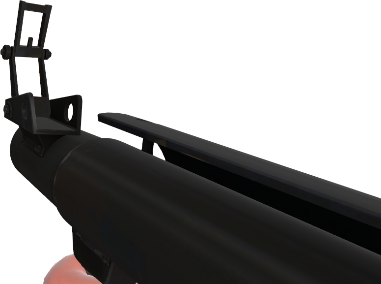 3 - Tf2 Rocket Launcher First Person (776x577), Png Download