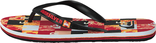 Quiksilver Men Rubber Qs Molokai Check R M Sndl Black/red/black - Molokai (705x705), Png Download