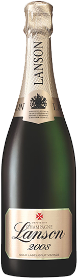 Lanson Gold Label Brut 2005 (312x559), Png Download