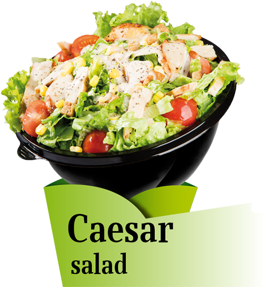 Grilled Chicken Caesar - Menu (522x625), Png Download
