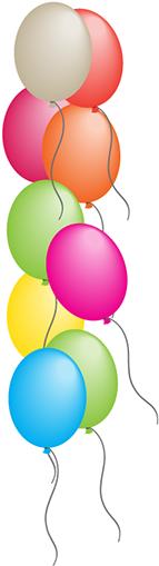 We Provide Balloons, Baskets And Decorations For - Party (514x539), Png Download