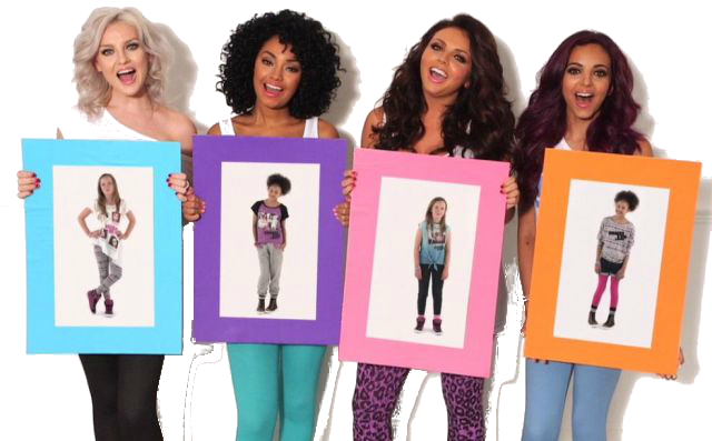 Little Mix Png By Littlemixlover-d5il3p0 - Little Mix As Children (640x397), Png Download