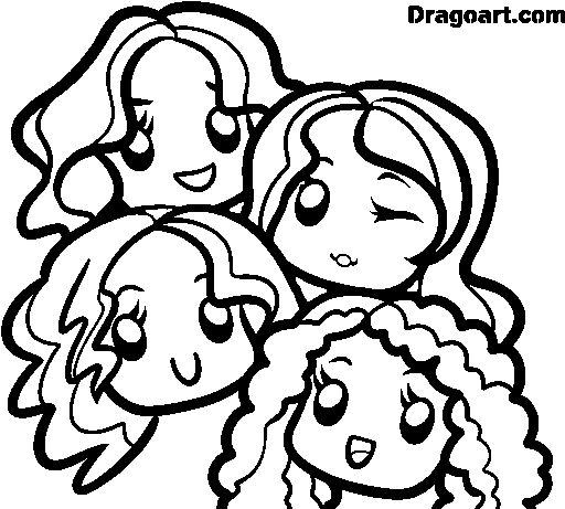 Little Mix Colouring Pages Little Mix Coloring Page - Little Mix To Colour (600x470), Png Download