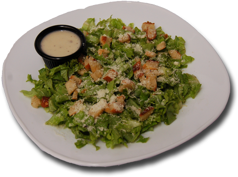 Ceasar Salad / Ensalada César - Salad (500x376), Png Download