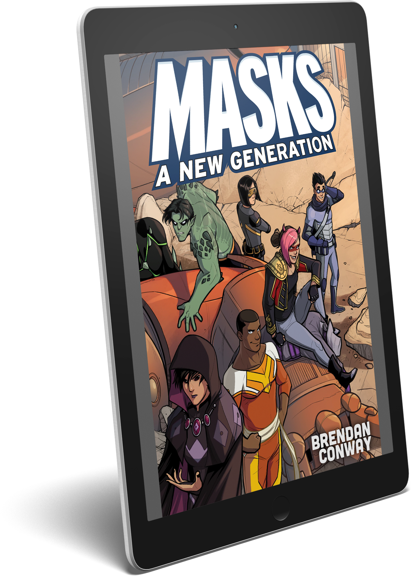 Masks Ereader - Magpie Games Mae014 Masks A New Generation, (1945x2276), Png Download