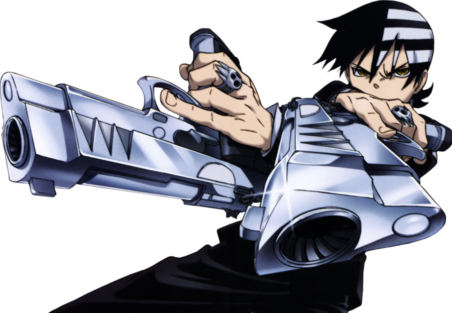 Render Death The Kid By Plancton San-d55ict4 - Soul Eater Death The Kid (900x623), Png Download