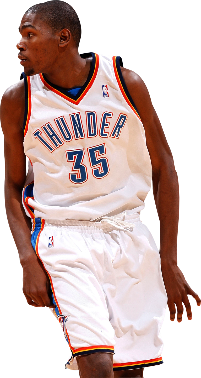Kevin Durant Png Okc (767x1440), Png Download