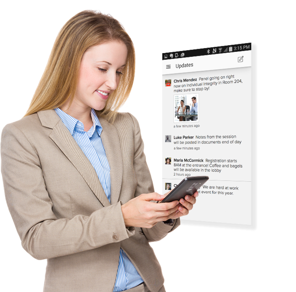Mobile Apps For Association Meetings Of All Sizes (1022x1007), Png Download