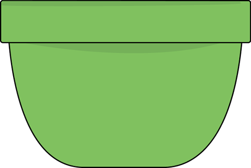 Mixing Bowl Cliparts - Green Bowl Clipart (500x335), Png Download