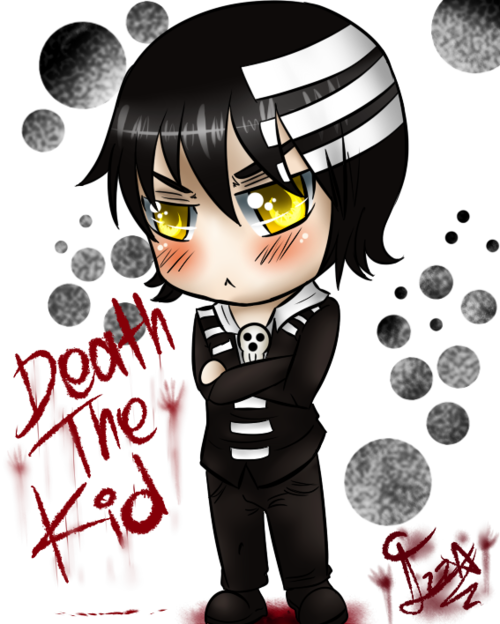 Death The Kid Images Kiddo Wallpaper And Background - Cartoon (500x624), Png Download