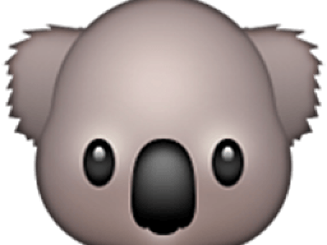 Share - Emojis De Whatsapp Koala (640x480), Png Download