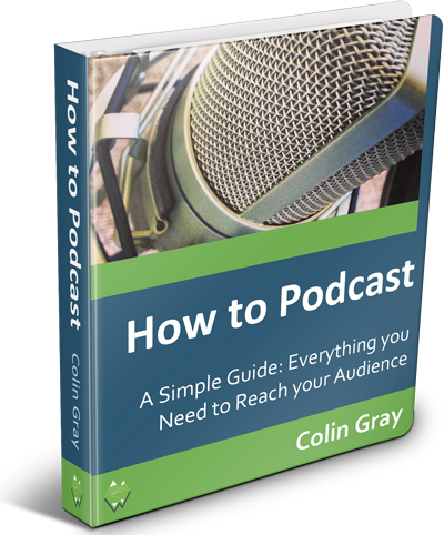 My Podcasting Book - Podcast By Mr Colin Gray (400x482), Png Download