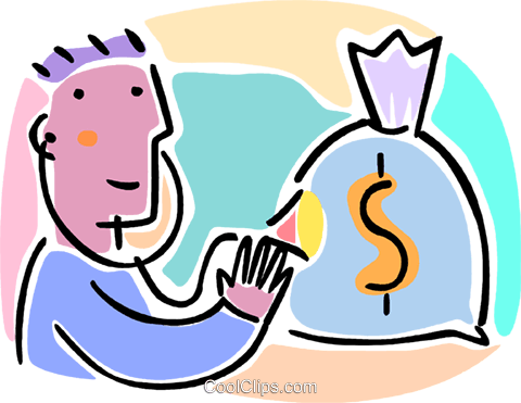 Man With A Stethoscope And Bag Of Money Royalty Free (480x371), Png Download