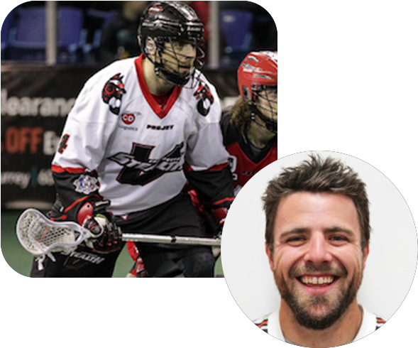 Chris O'dougherty Is A Professional Lacrosse Player - Camp High Sierra (599x498), Png Download