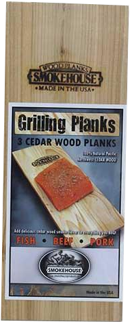 Smokehouse Cedar Wood Grilling Planks 3-pack - Wood (600x600), Png Download