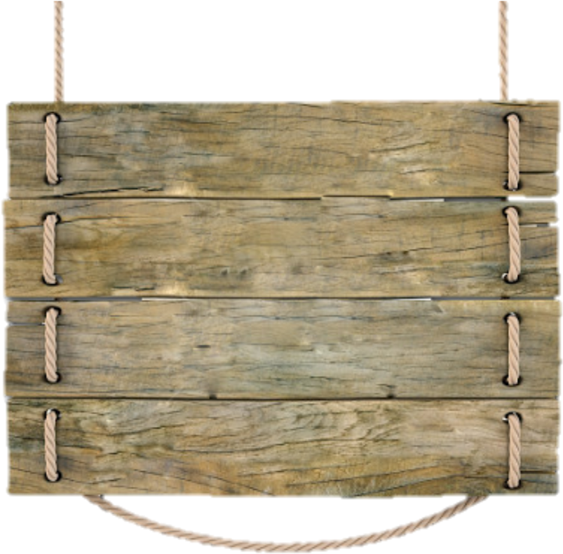 Blank Wooden Sign (1024x1024), Png Download