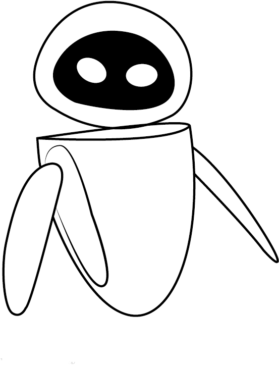Imágenes De Wall E Con Fondo Transparente, Descarga - Wall E Drawing Ideas (720x843), Png Download