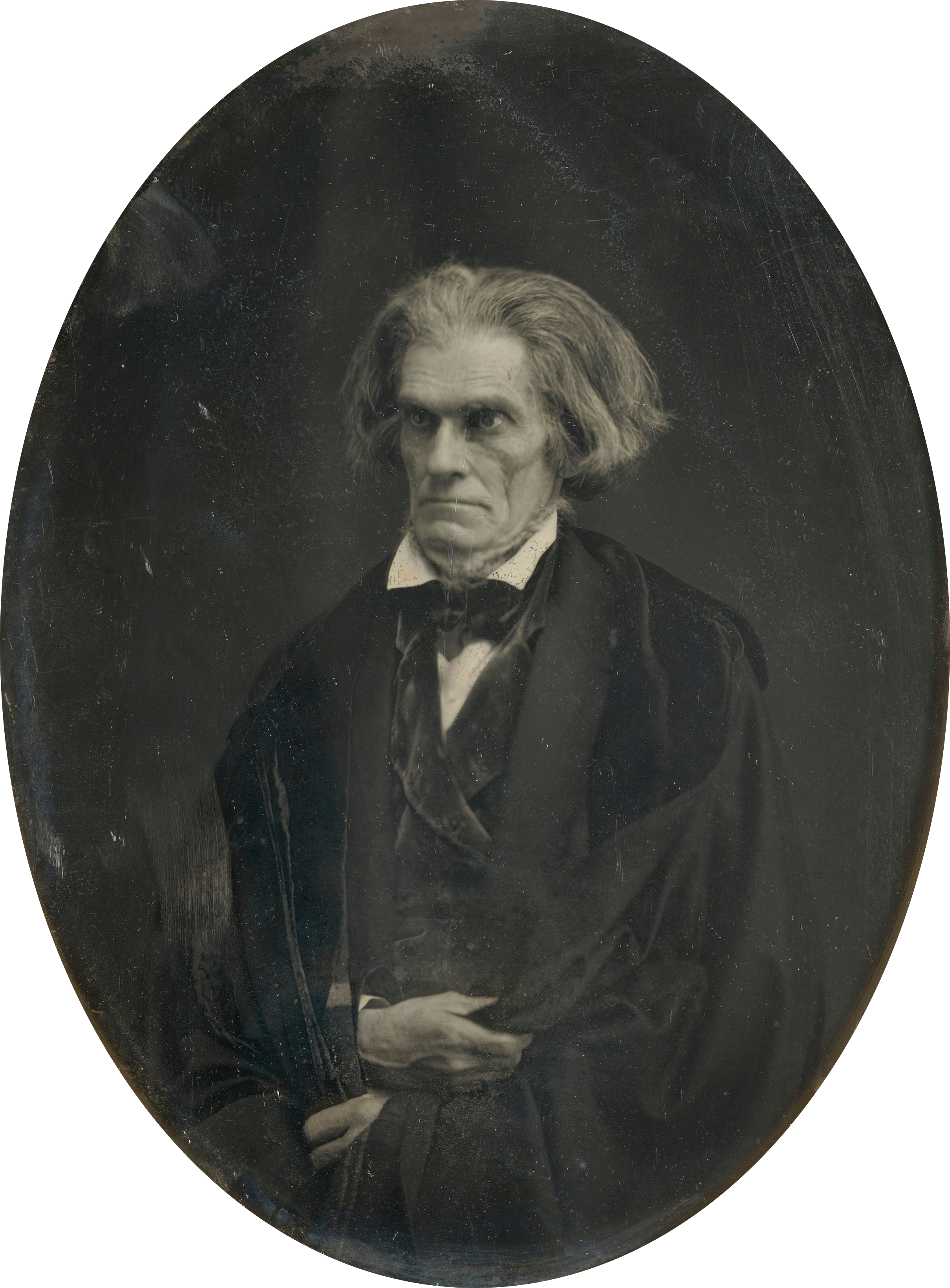 Calhoun, The 7th Vice President, And The Original Neck - Earliest Photos Of Us Presidents (2419x3281), Png Download
