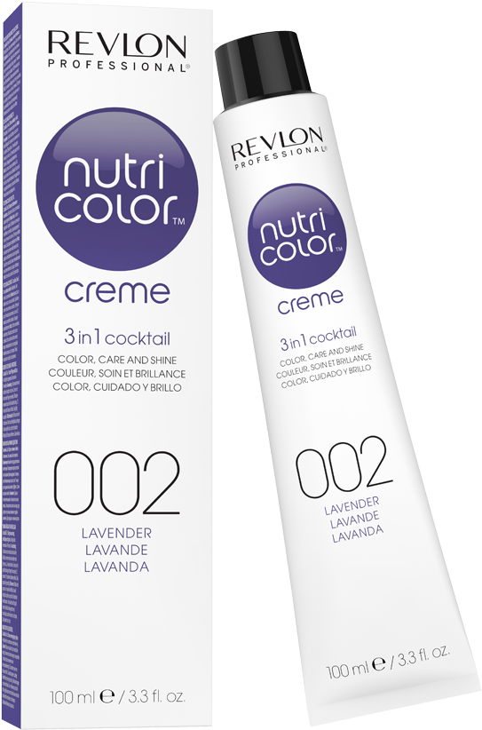 Nutri Color Creme 002 Lavender - Revlon Professional Nutri Color Creme 002 Lavender (1000x1000), Png Download