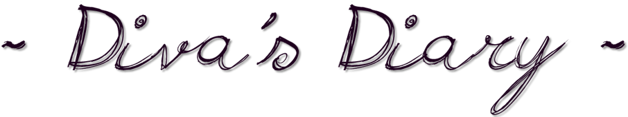 Diva's Diary - Calligraphy (1042x223), Png Download